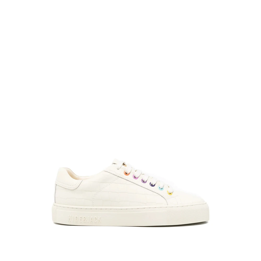 Hide&Jack Essence Low-Top Sneakers Dames Schoenen Beige