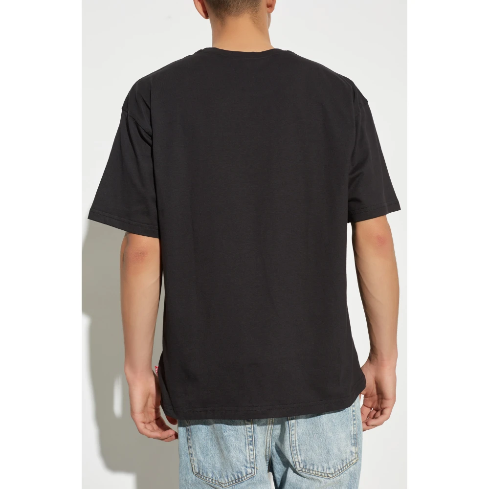 Diesel T-shirt T-Boxt-S5 Black Heren