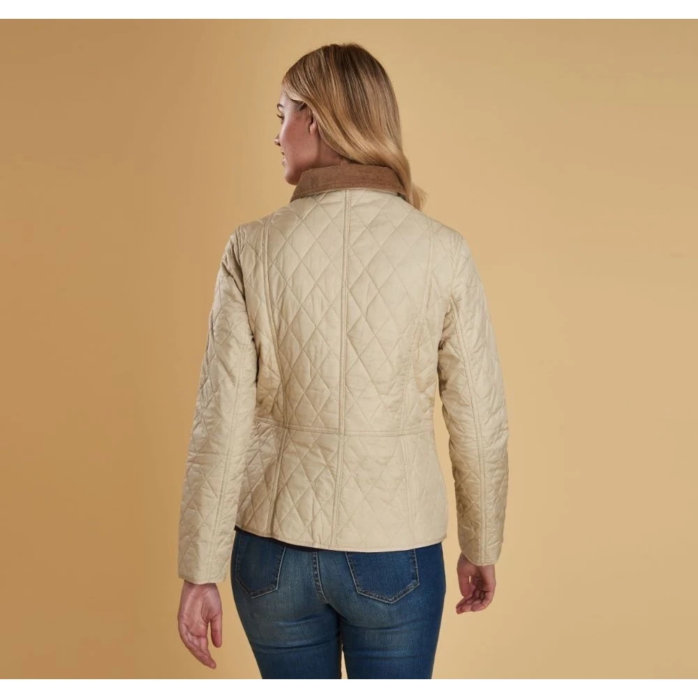Barbour Gewatteerde Summer Liddesdale Jas Beige Dames