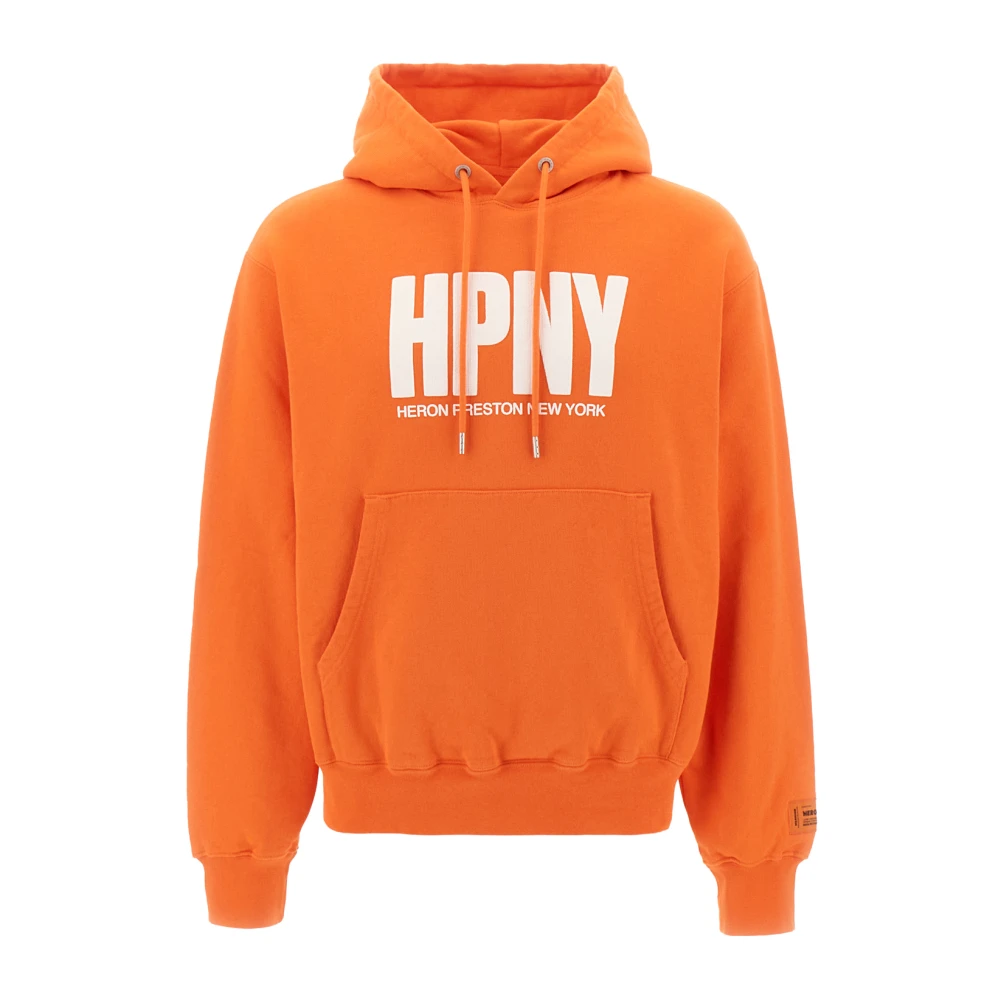 Heron Preston Stijlvolle Sweatshirts voor een Trendy Look Orange Heren