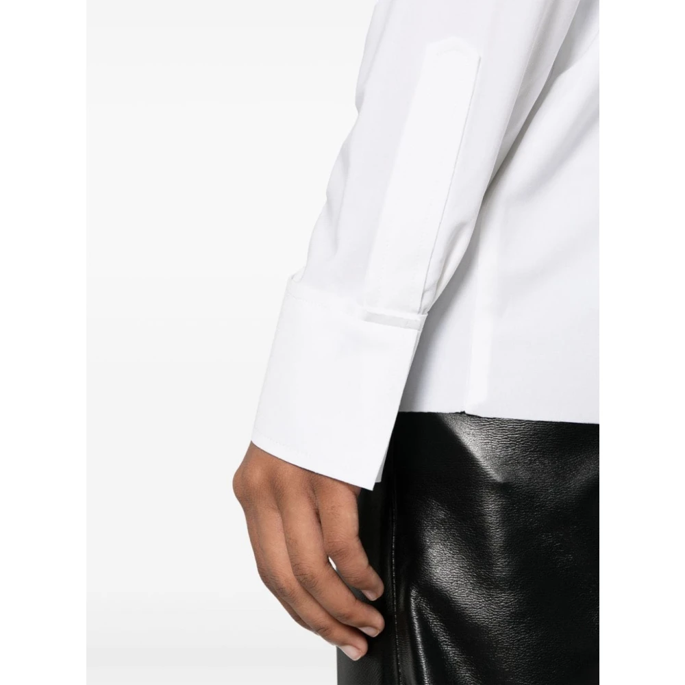 Norma Kamali Stijlvolle NK Shirt Collectie White Dames