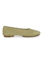ballerines-en-daim-vert