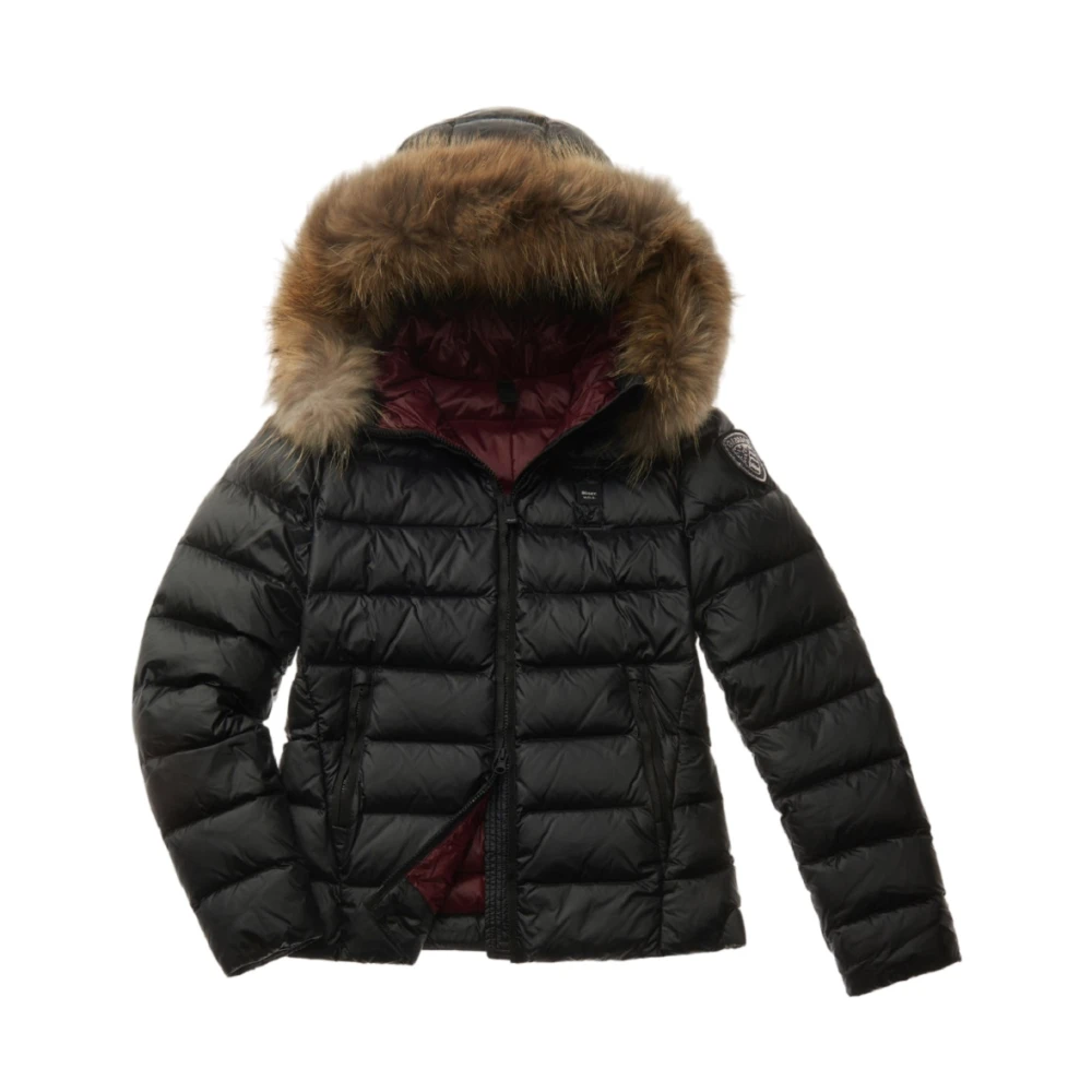 Blauer Zwarte Arcadia Donsjas Vrouwen Black Dames