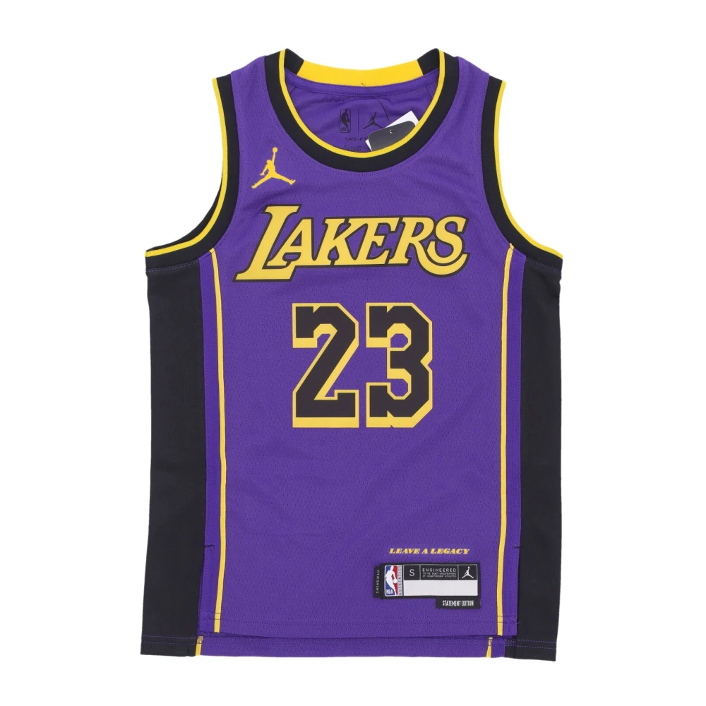 Jordan Lebron James NBA Statement Tank Top Purple Heren