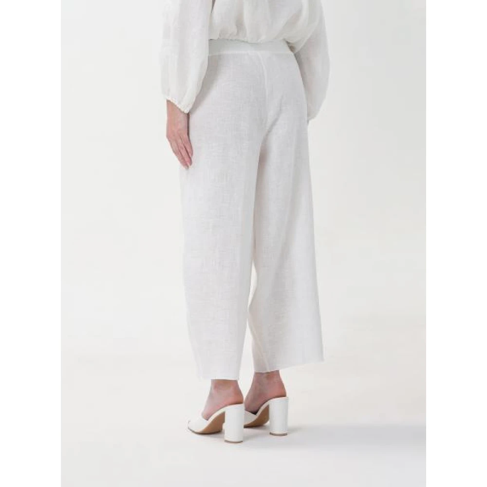Liviana Conti Witte Broek White Dames