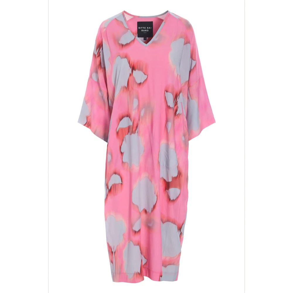 Bitte Kai Rand Haru Jurk Bubblegum Rose Multicolor Dames