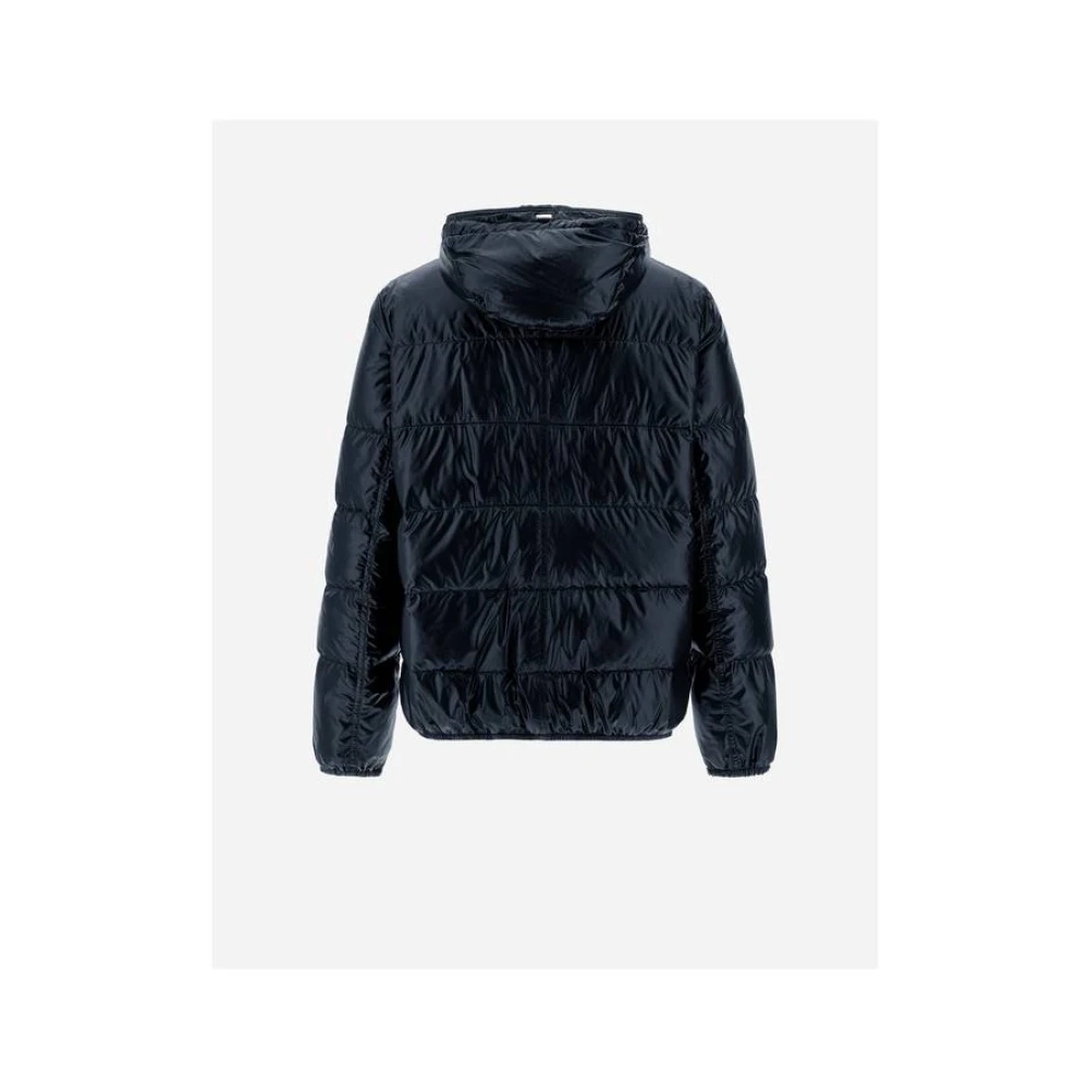 Herno Ultralichte Nylon Bomberjack Blue Heren