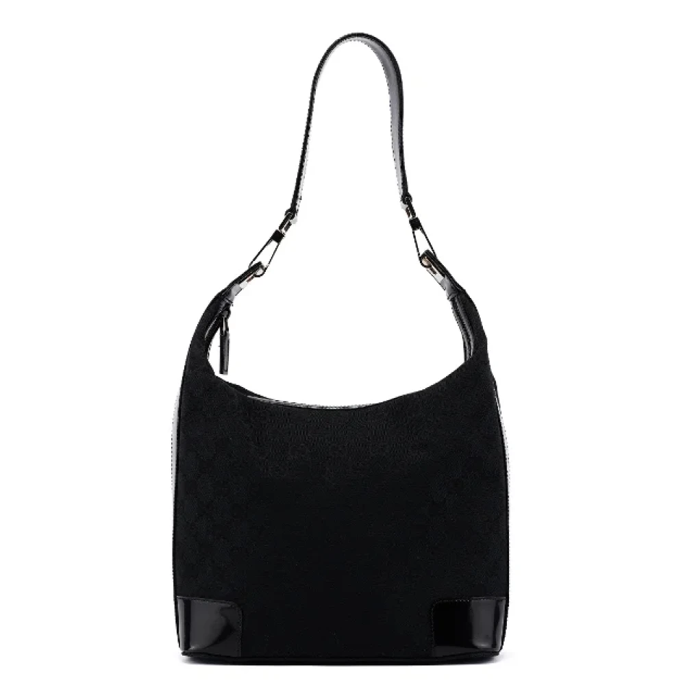 Gucci Vintage Pre-owned Leather handbags Black Dames