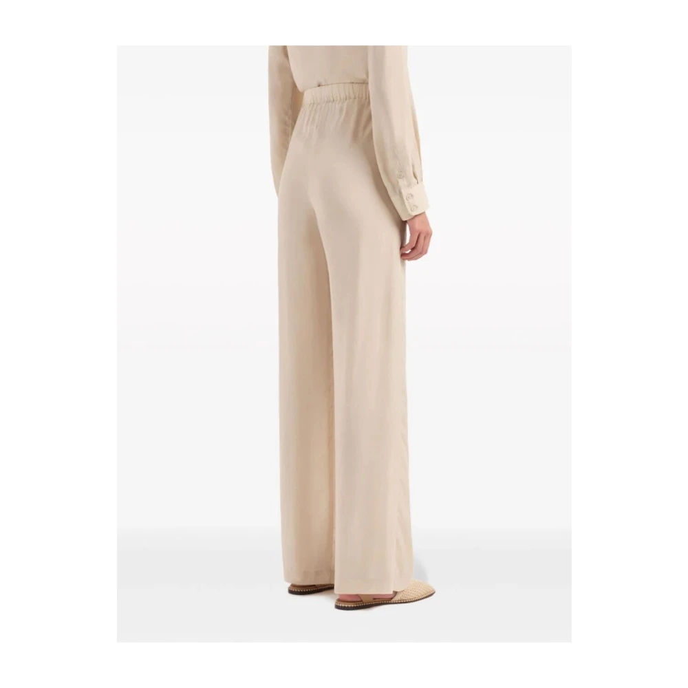 Emporio Armani Neutrale Naakt Broeken Brown Dames