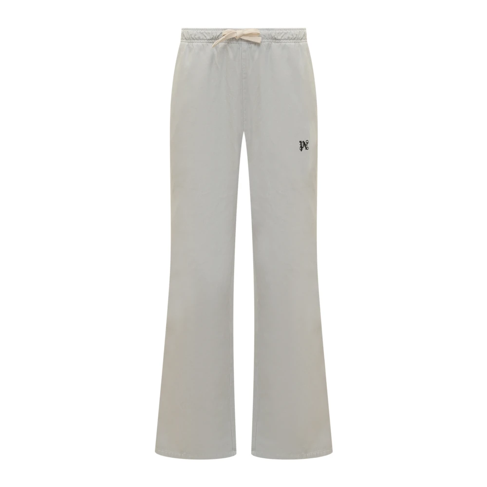 Palm Angels Monogram Reisbroek Beige Heren