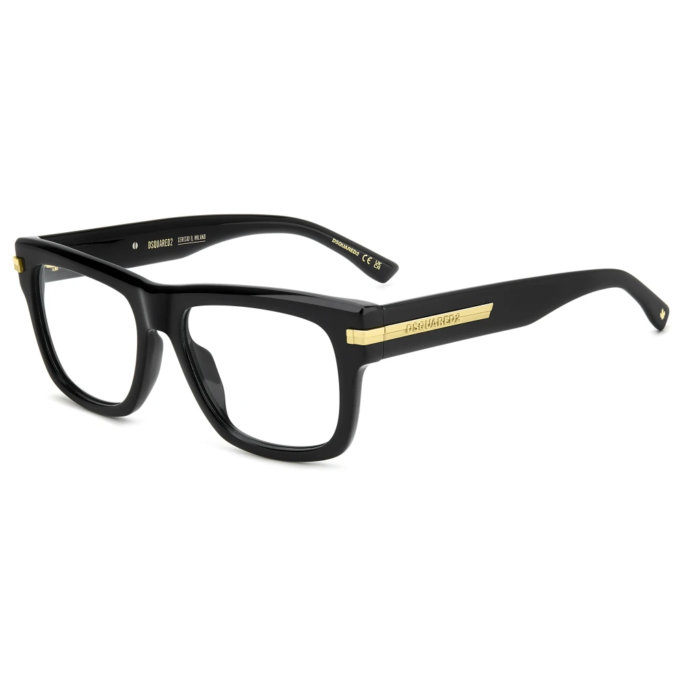 Dsquared2 Men's Black Fashion Eyeglasses Frame 807 - Glasses - 54 Mm - Accessories