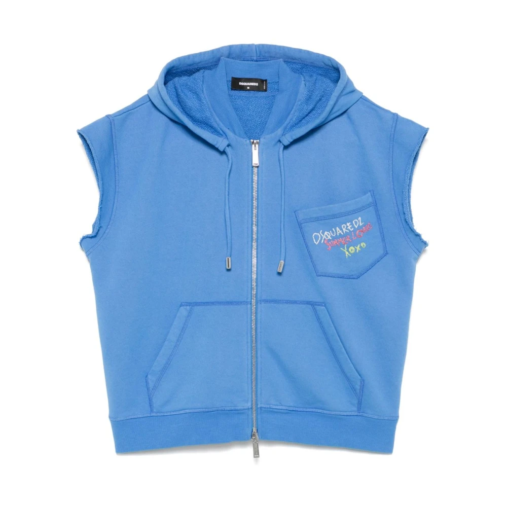 Sweatshirts & Hoodies > Zip-throughs - - Dsquared2 - Modalova