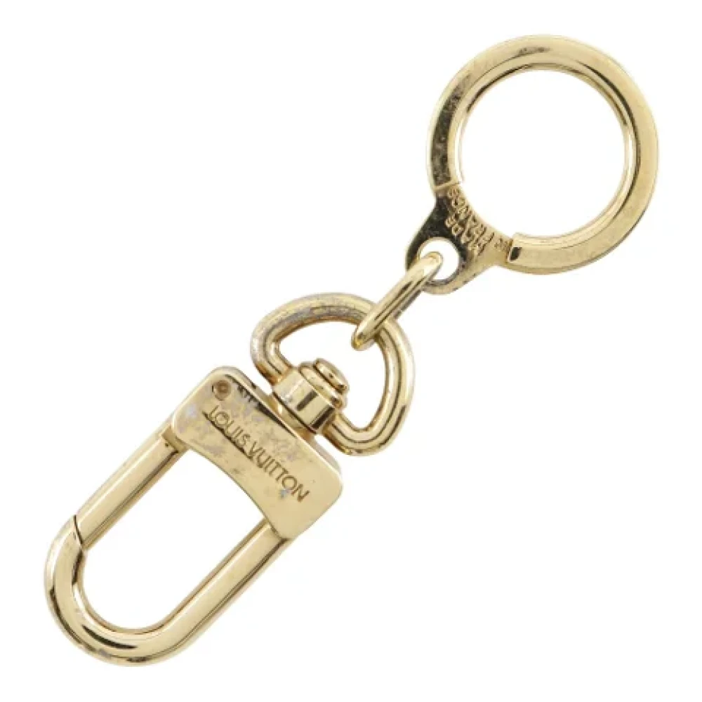 Louis Vuitton Vintage Pre-owned Metal key-holders Yellow Dames