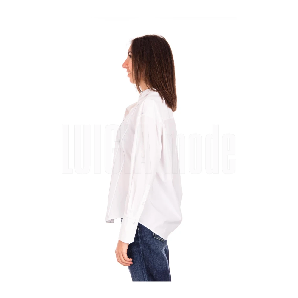 Max Mara Stijlvolle Manolo Casacca White Dames