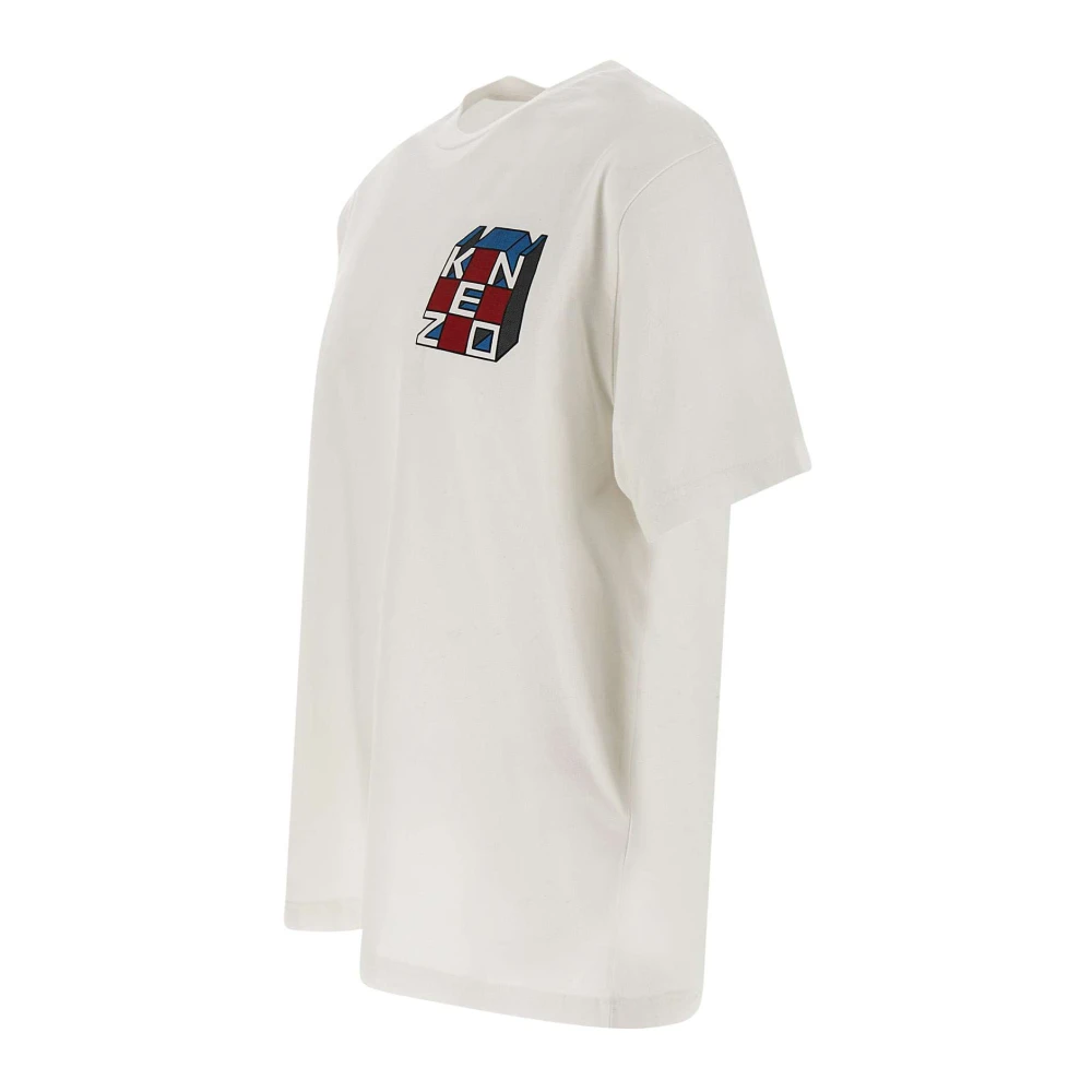 Kenzo Paris T-shirts en Polos Wit Heren White Heren