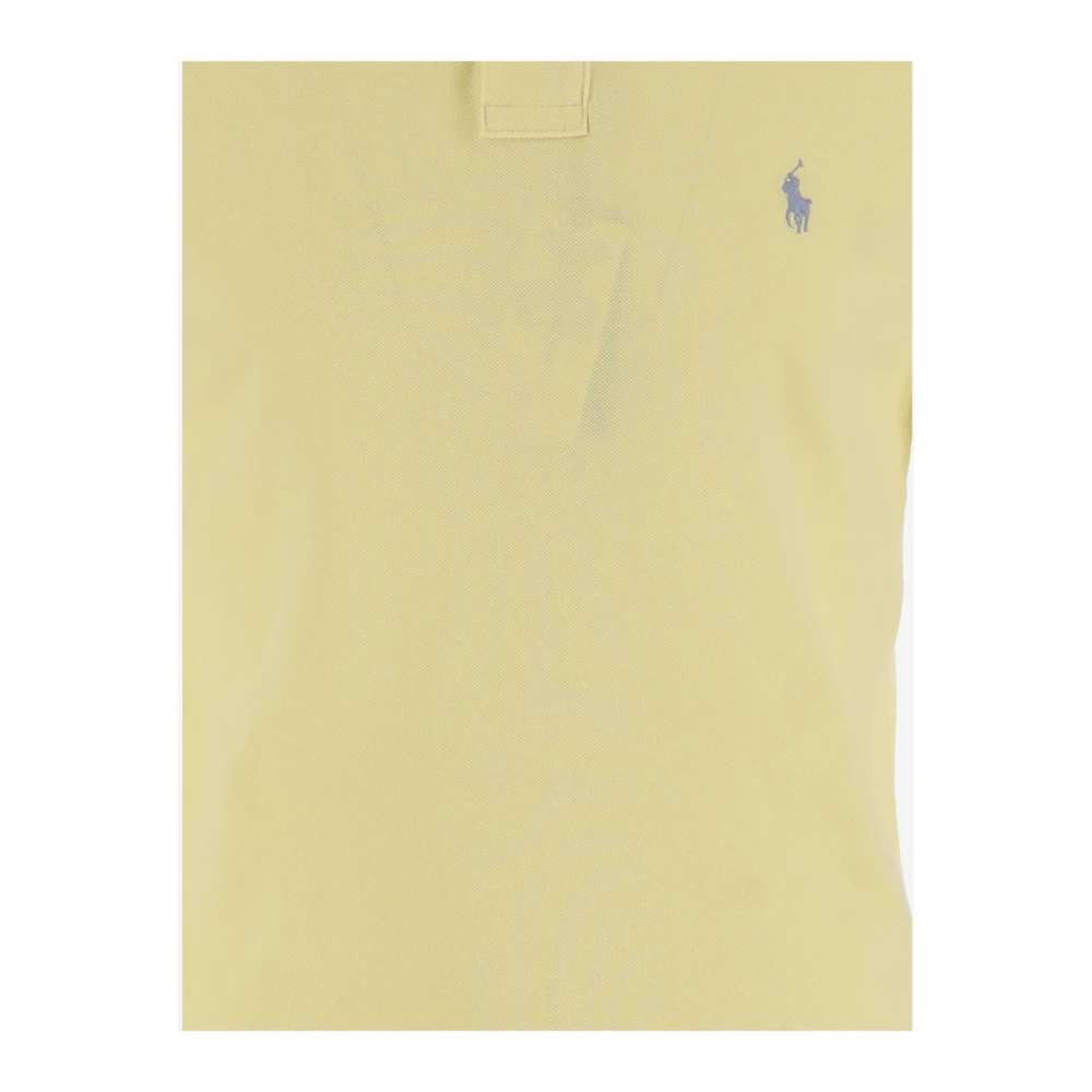 Polo Ralph Lauren Klassieke Katoenen Poloshirt Geel Yellow Heren