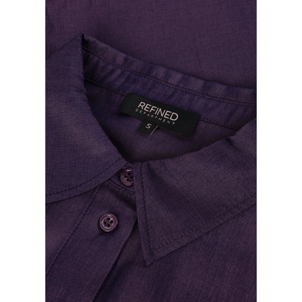 Refined Department Paarse Tina Blouse Purple Dames