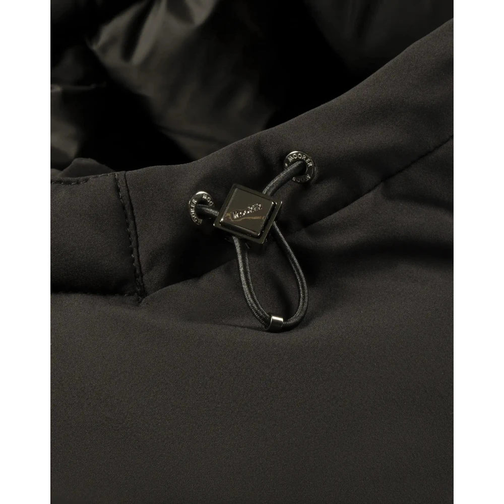 Moorer Eiderdons en Nylon Parka Brown Heren