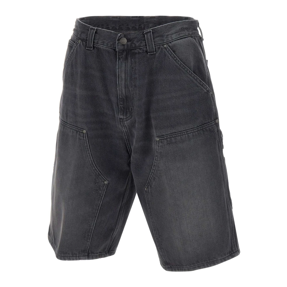 Carhartt Wip Men's Black Og Aden Double Knee Short