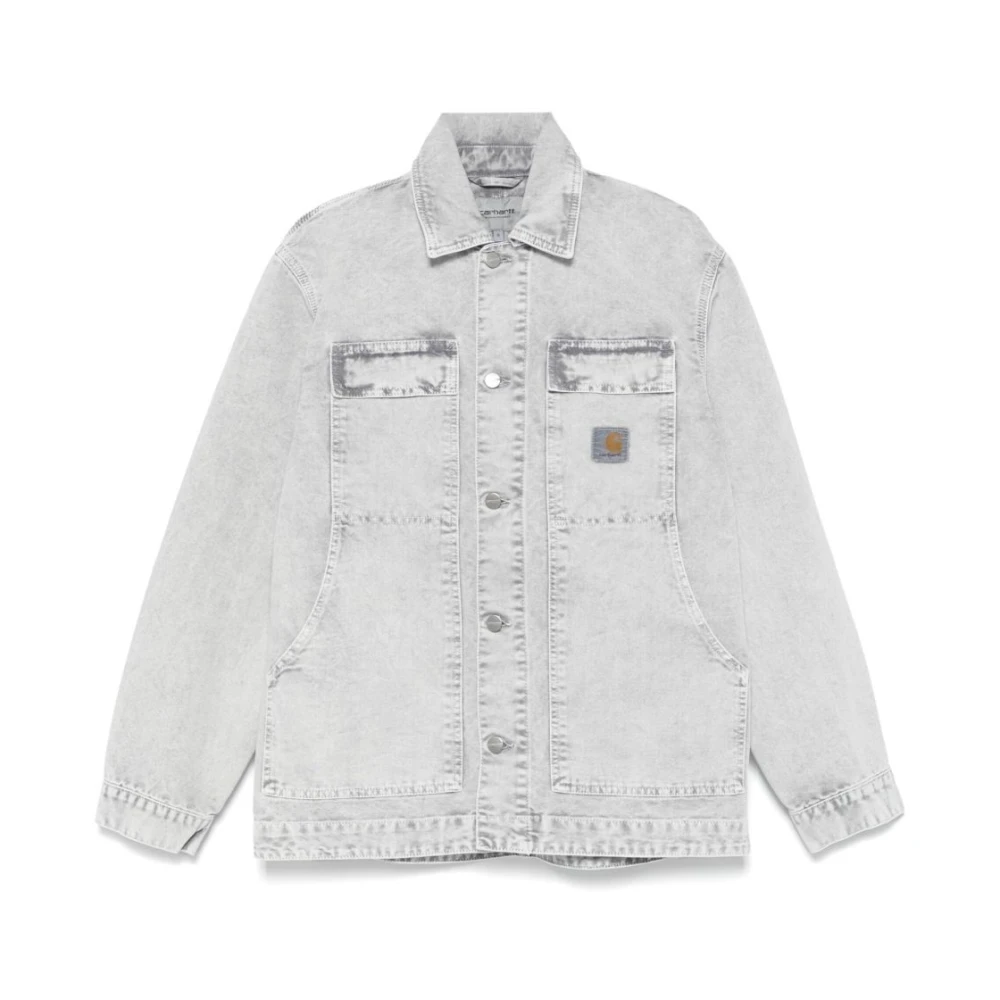 Carhartt Wip Men's Gray Og Arctic Jacket - Denim Jackets - L - Jackets