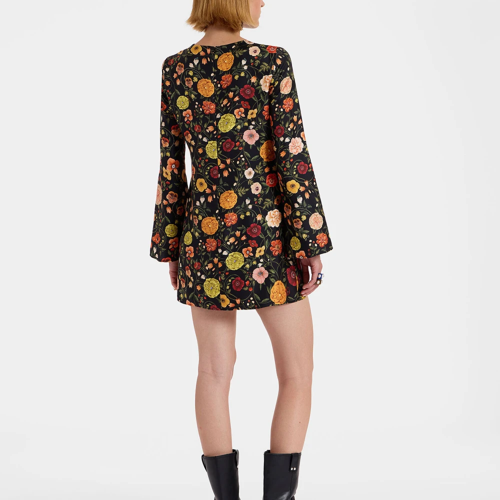 La DoubleJ Stijlvolle Swing Jurk Multicolor Dames