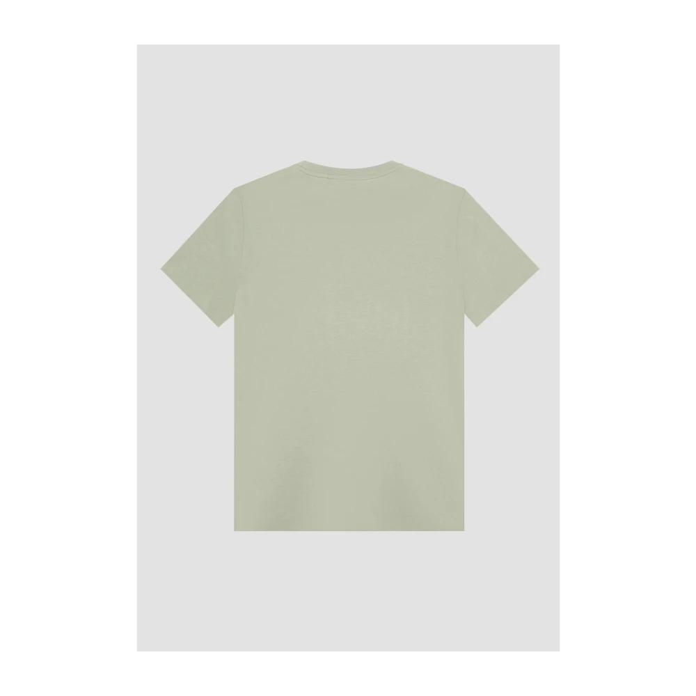 Antony Morato Jersey Cotton Regular Fit T-Shirt Green Heren