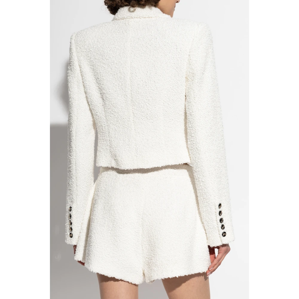 The Mannei Blazer met zakken White Dames
