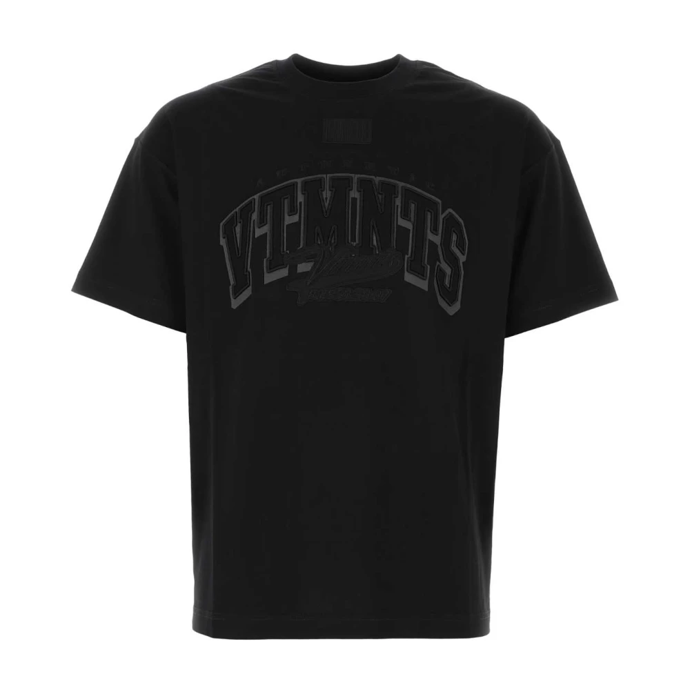 Vtmnts T-Shirts Black Heren