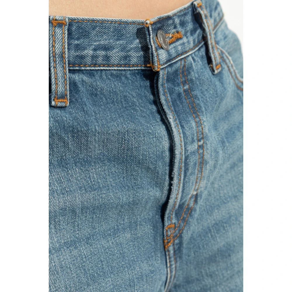 Re Done Straight leg jeans Blue Dames