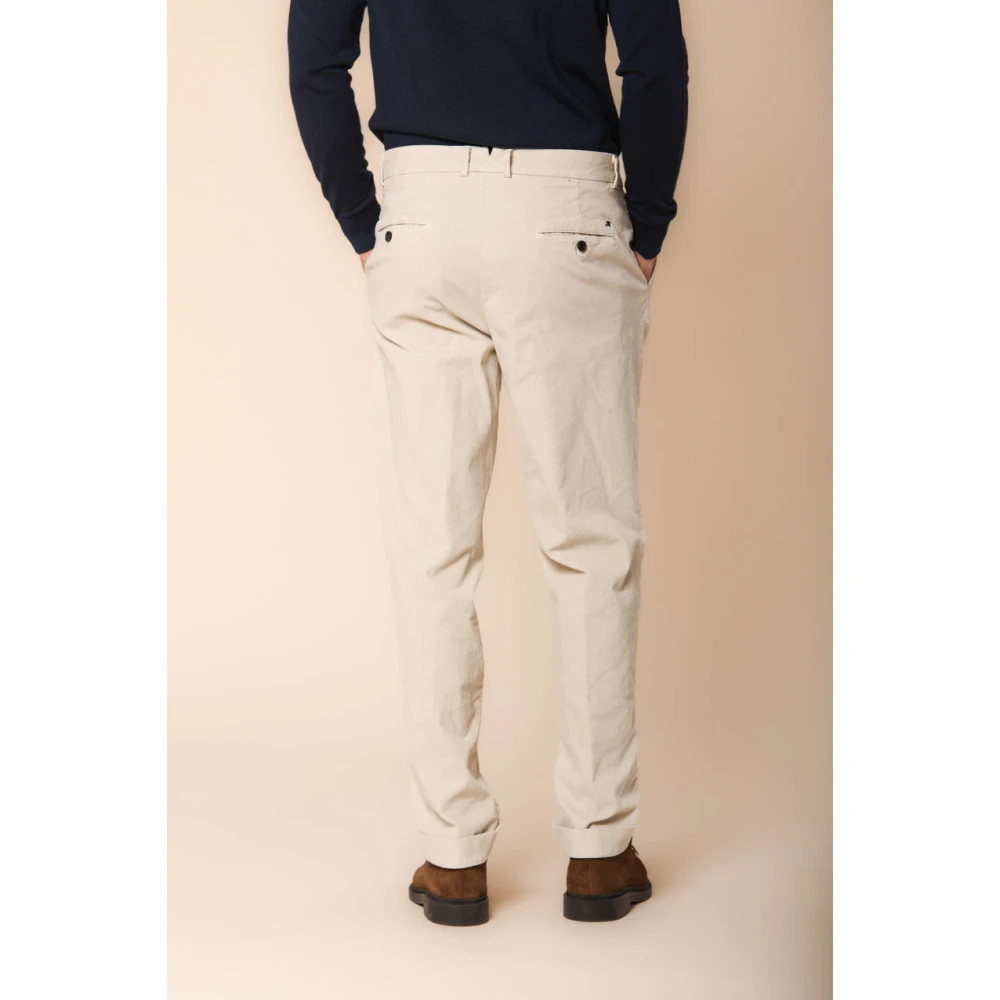 Mason's Fluwelen Chino Broek Wintercollectie Beige Heren