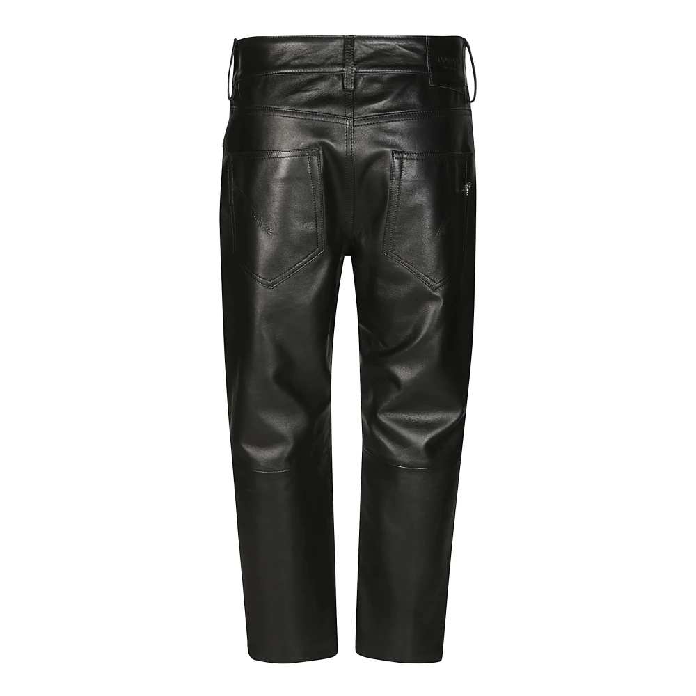 Dondup Sieraad Leren Knoop Stijl Black Dames