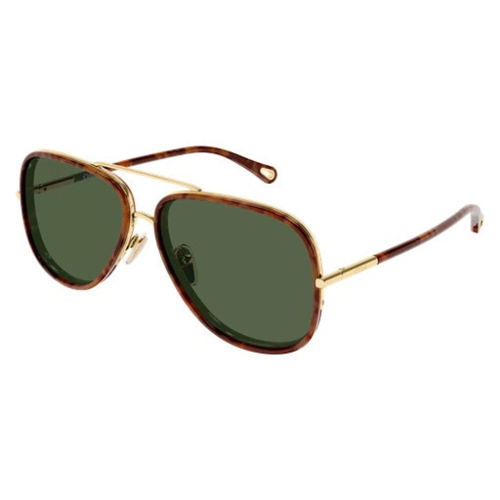 Chloé Women's Brown Pilot Sunglasses - Sunglasses - 60 Mm - Accessories