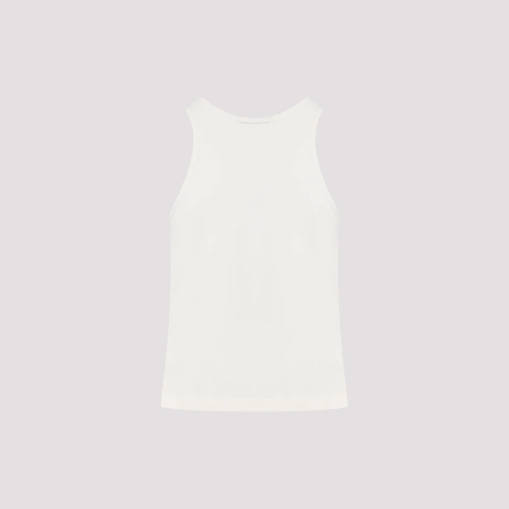 The Row Witte Tanktop Elegante Stijl White Dames