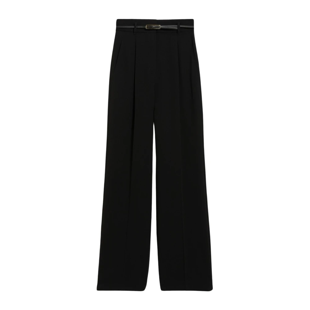 Max Mara Ghisa Broek Black Dames