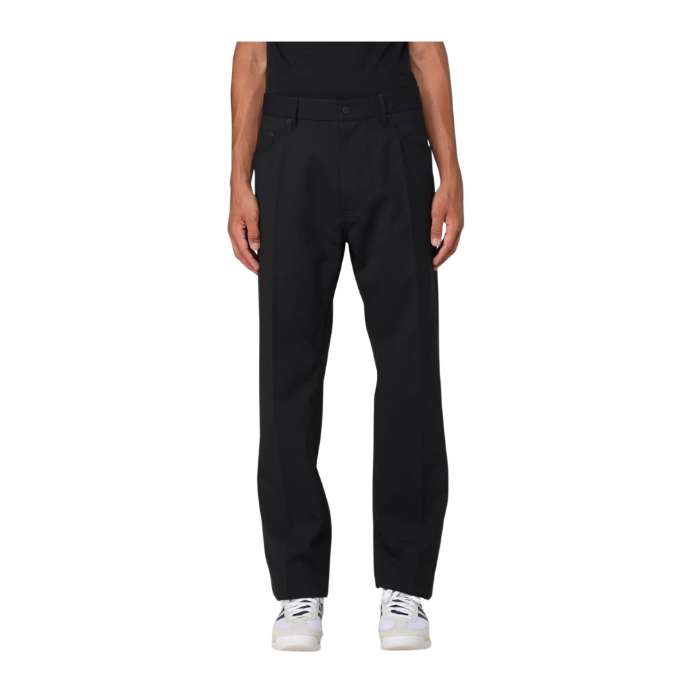 Dsquared2 Men's Black Straight-Leg Trousers