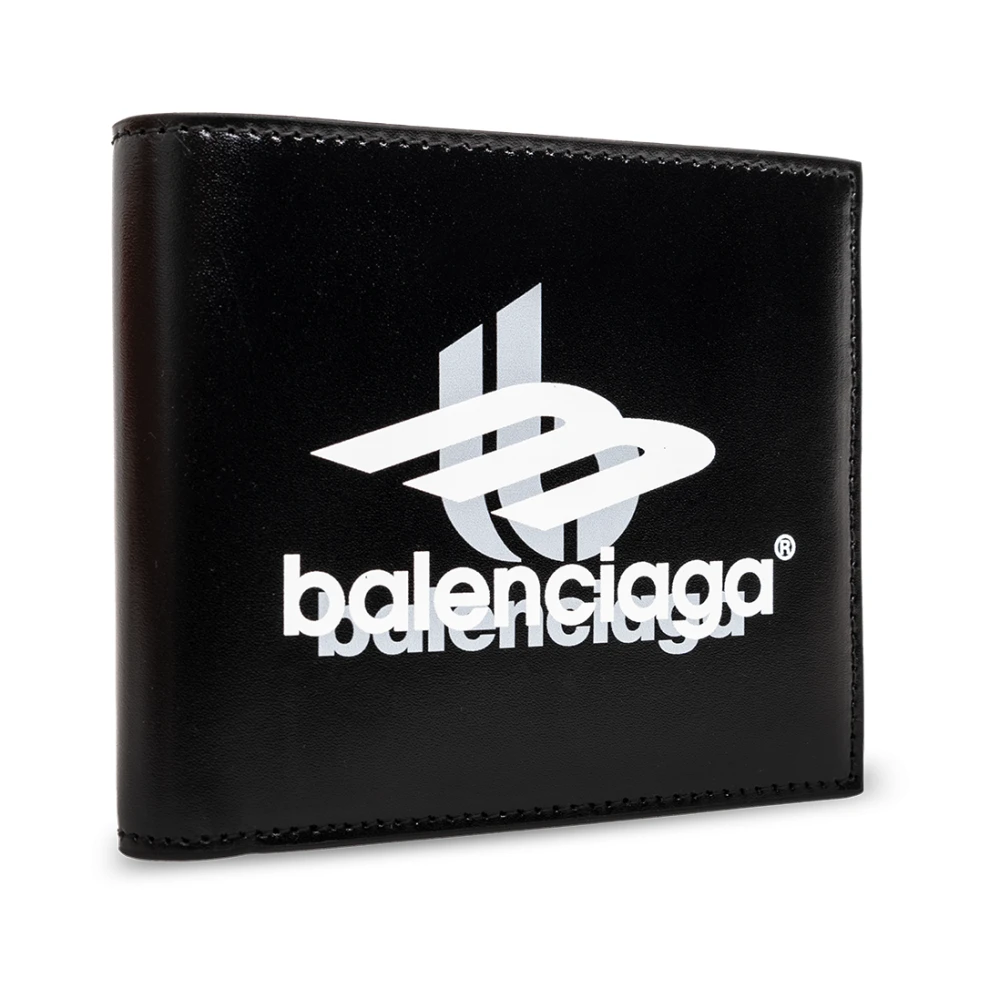 Balenciaga Portemonnee met logo Black Heren