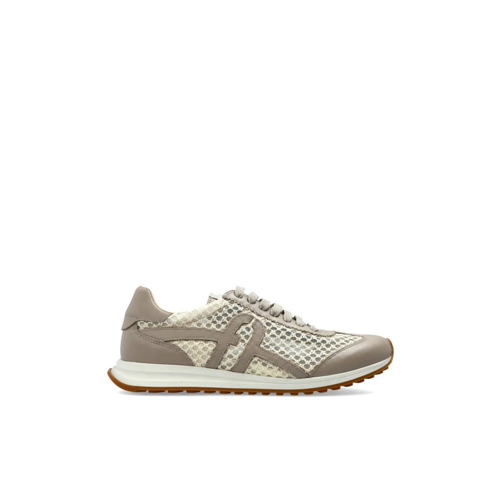 Furla Retro Sneakers Dames Schoenen Grijs