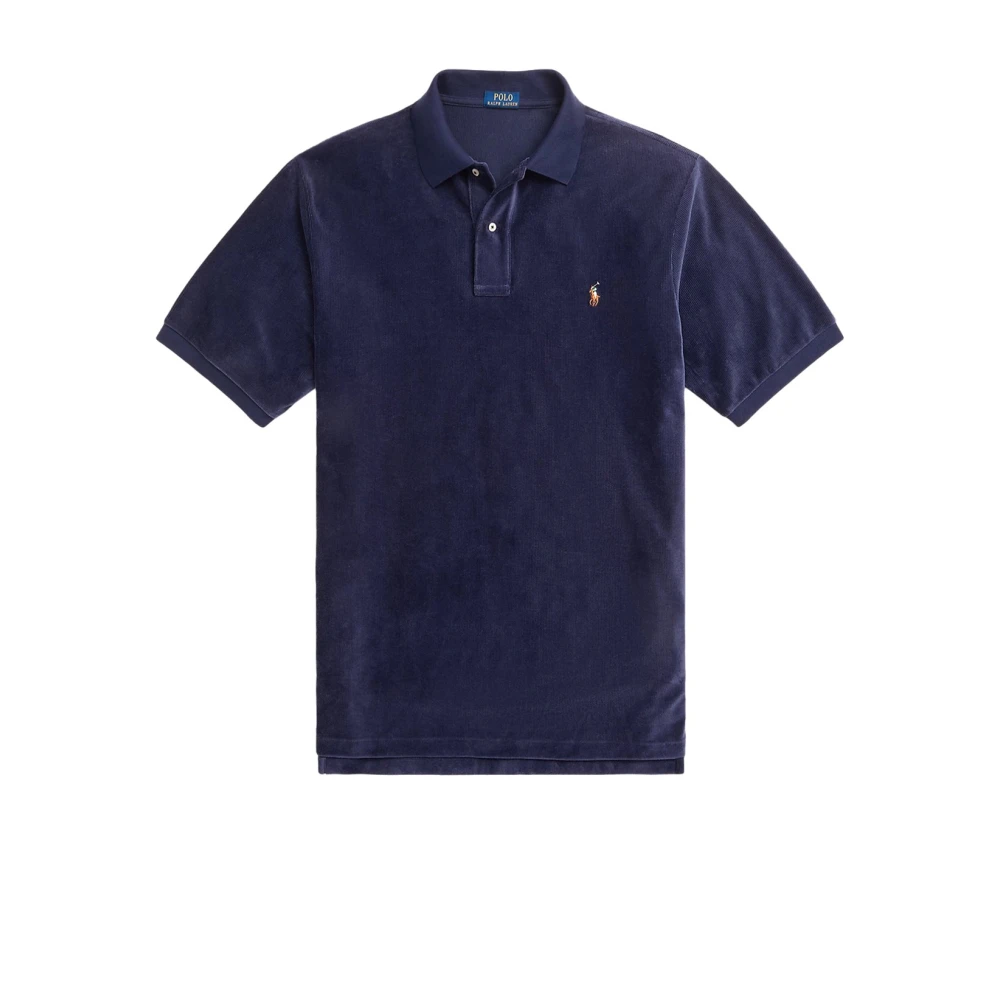 Polo Ralph Lauren Donkerblauw Poloshirt met korte mouwen Blue Heren
