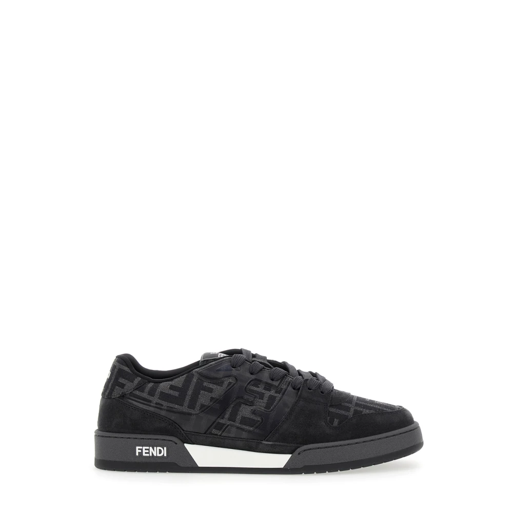 Fendi Men's Gray Match Trainers - Sneakers - 9 Uk - Shoes
