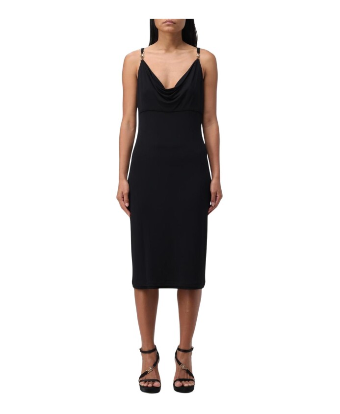 robe-midi-noire-elegante