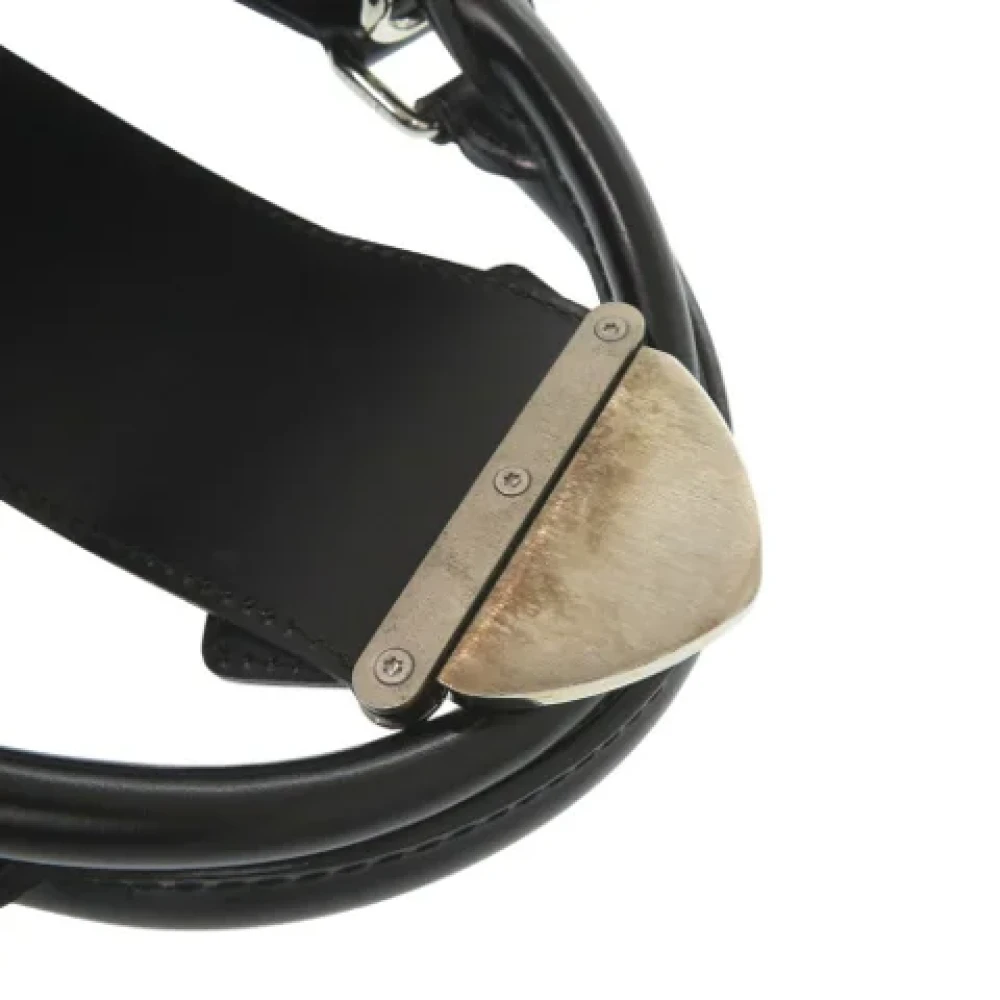 Louis Vuitton Vintage Pre-owned Leather handbags Black Dames