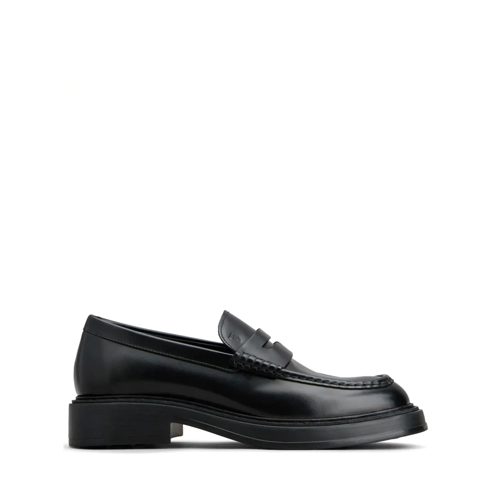 Tod's Men's Black Loafers, 7 1/2 Uk, Leather Loafer