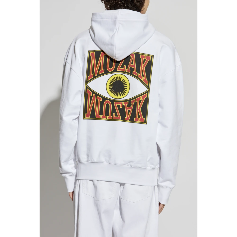 Bally Gedrukte Sweatshirt White Heren