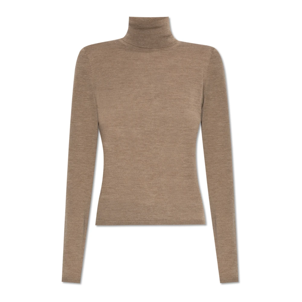 Max Mara Turtleneck Veloce Brown Dames