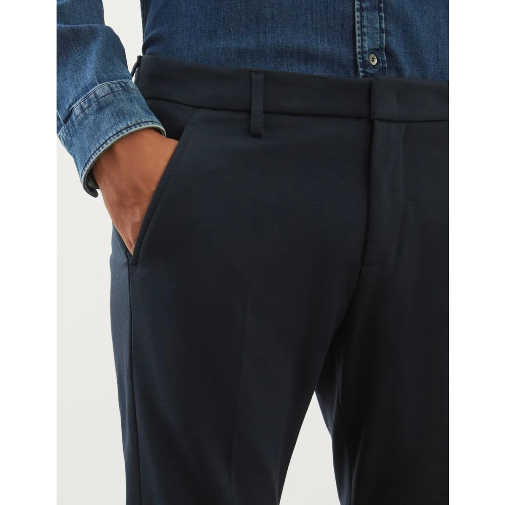 Dondup Smal Gesneden Broek Blue Heren
