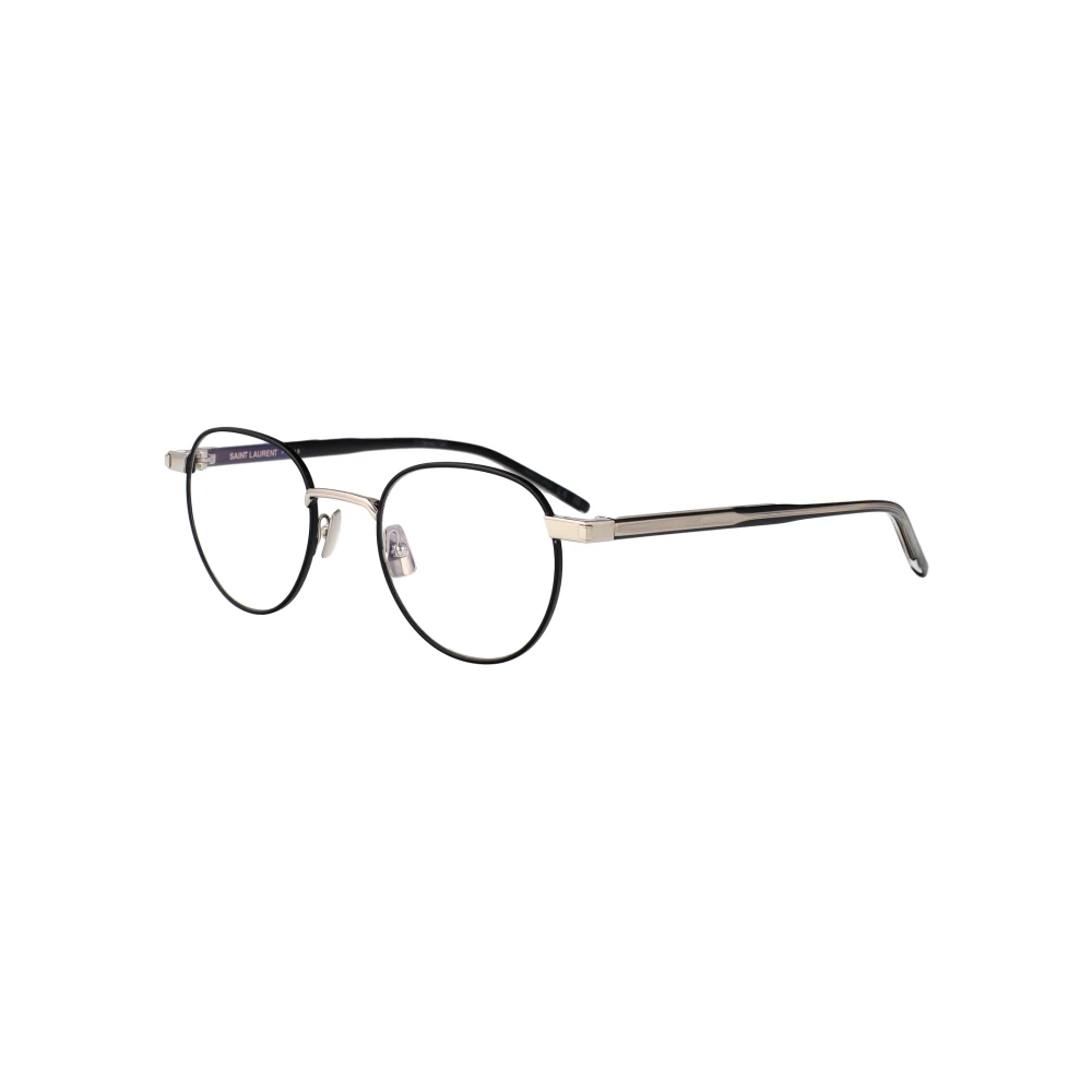 Saint Laurent Unisex Gray Glasses, 49 Mm, 781 Optical Frame