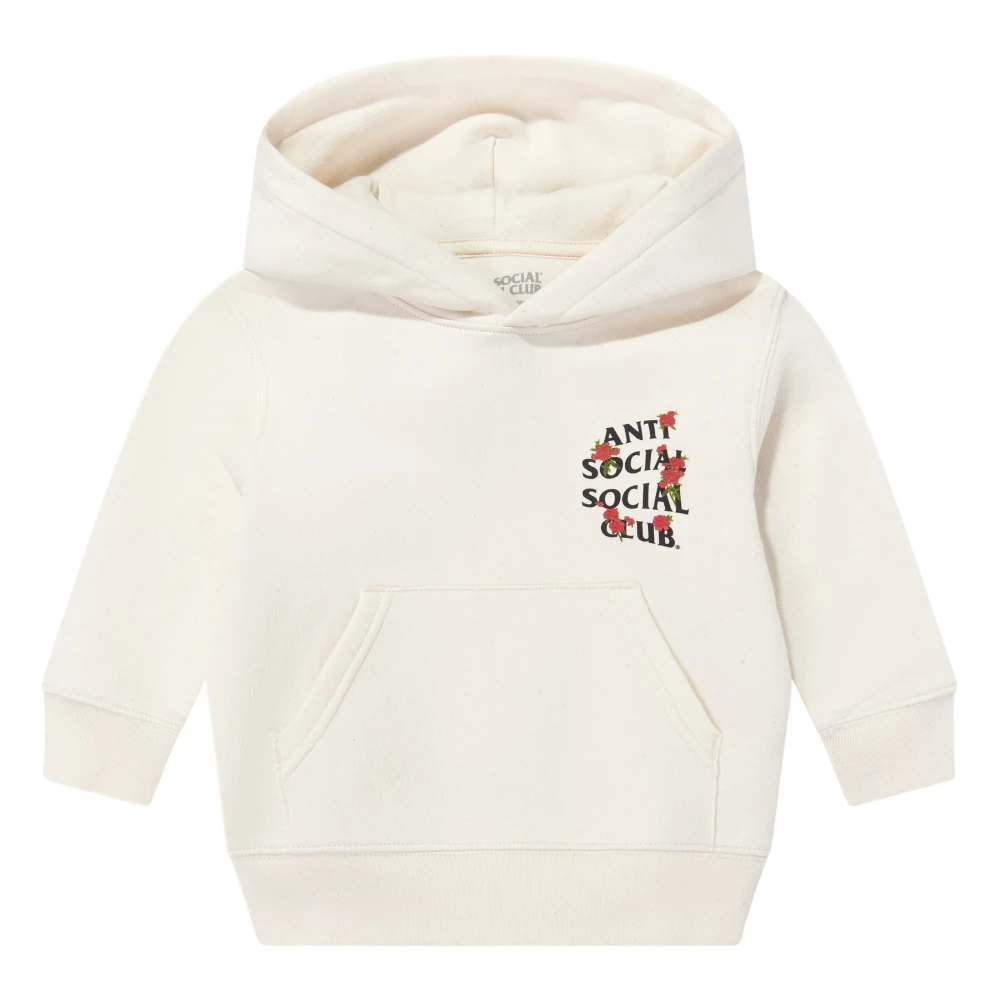 Anti Social Social Club Unisex Kids Beige Kids Sweatshirts, 9 Y, Kkotch Hoodie