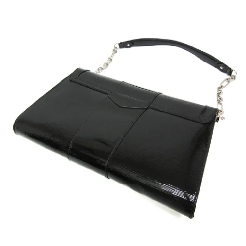 Louis Vuitton Vintage Pre-owned Fabric clutches Black Dames