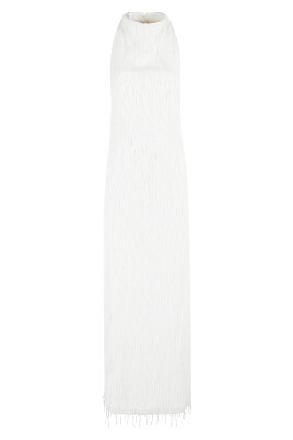 egret-mesh-sequin-fringe-halterneck-dress
