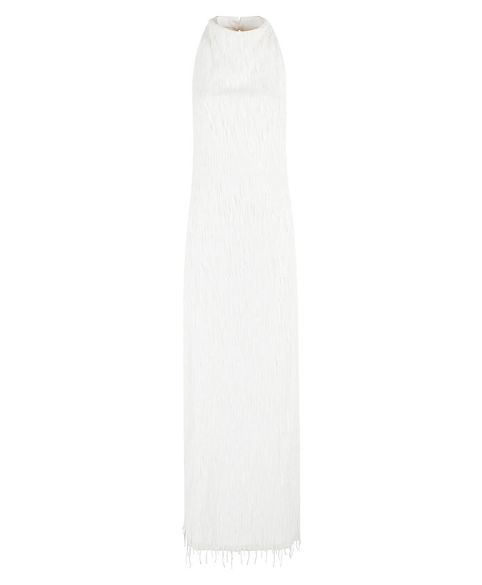 egret-mesh-sequin-fringe-halterneck-dress